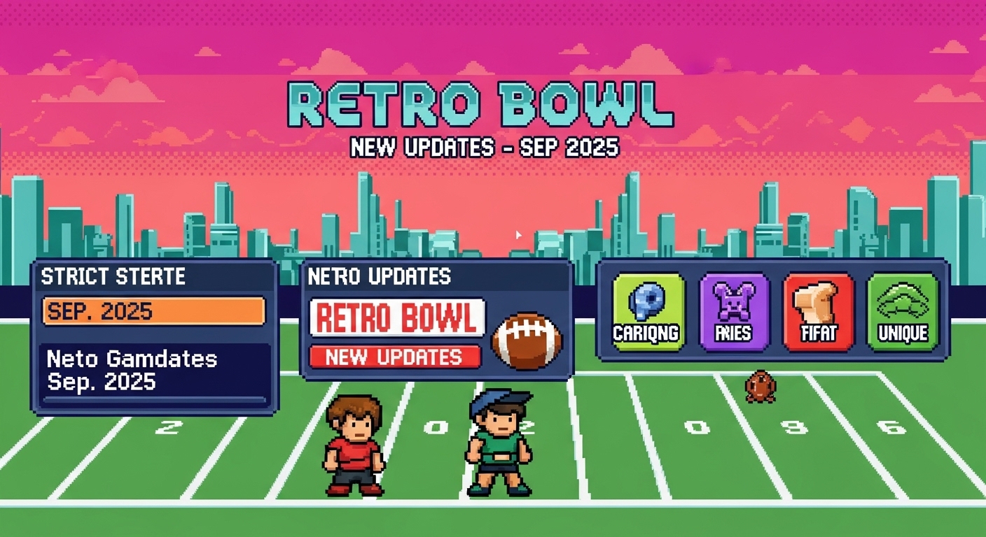 Exciting Retro Bowl New Updates - Sep 2025: Here's What You Need to Know